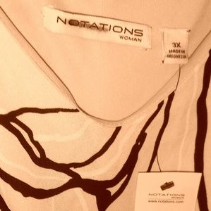 Notations 3X Maxi Dress